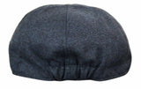 Boné masculino Marc Darcy Rayford em tweed vintage retrô, estilo avô, com estampa xadrez Peaky Blinders.