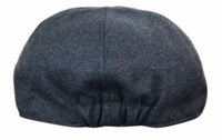Boné masculino Marc Darcy Rayford em tweed vintage retrô, estilo avô, com estampa xadrez Peaky Blinders.