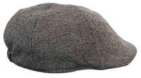 Boné masculino Marc Darcy Rayford em tweed vintage retrô, estilo avô, com estampa xadrez Peaky Blinders.