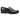 Mocassins masculinos pretos de verniz PU