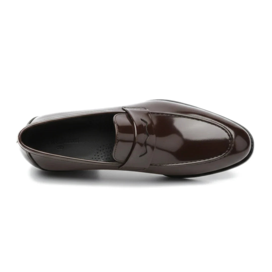 Mocassins Penny Masculinos de Couro Sintético
