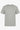 Camiseta masculina clássica cinza em mistura de algodão