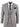 Terno masculino de tweed xadrez de 3 peças - Creme