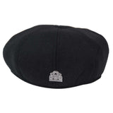 Boné Peaky Blinders masculino de 8 painéis - Preto