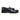 Sapatos Mocassim Masculinos de Couro Preto com Sola Grossa e Borla
