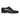 Sapatos Brogue Clássicos Masculinos de Couro Preto com Cadarço