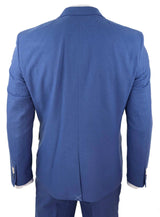 Terno masculino azul claro para o verão