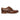 Sapatos Oxford Brogue Wingtip Masculinos em Couro Marrom
