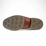 Sapatos Brogue Masculinos em Camurça Marrom