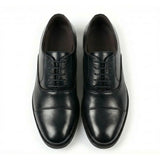 Sapatos Oxford Clássicos Masculinos com Biqueira Reta e Amarração
