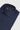 Camisa social masculina clássica com punho duplo e colarinho cutaway - Azul-marinho