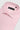 Camisa social masculina clássica com punho duplo e colarinho cutaway - Rosa
