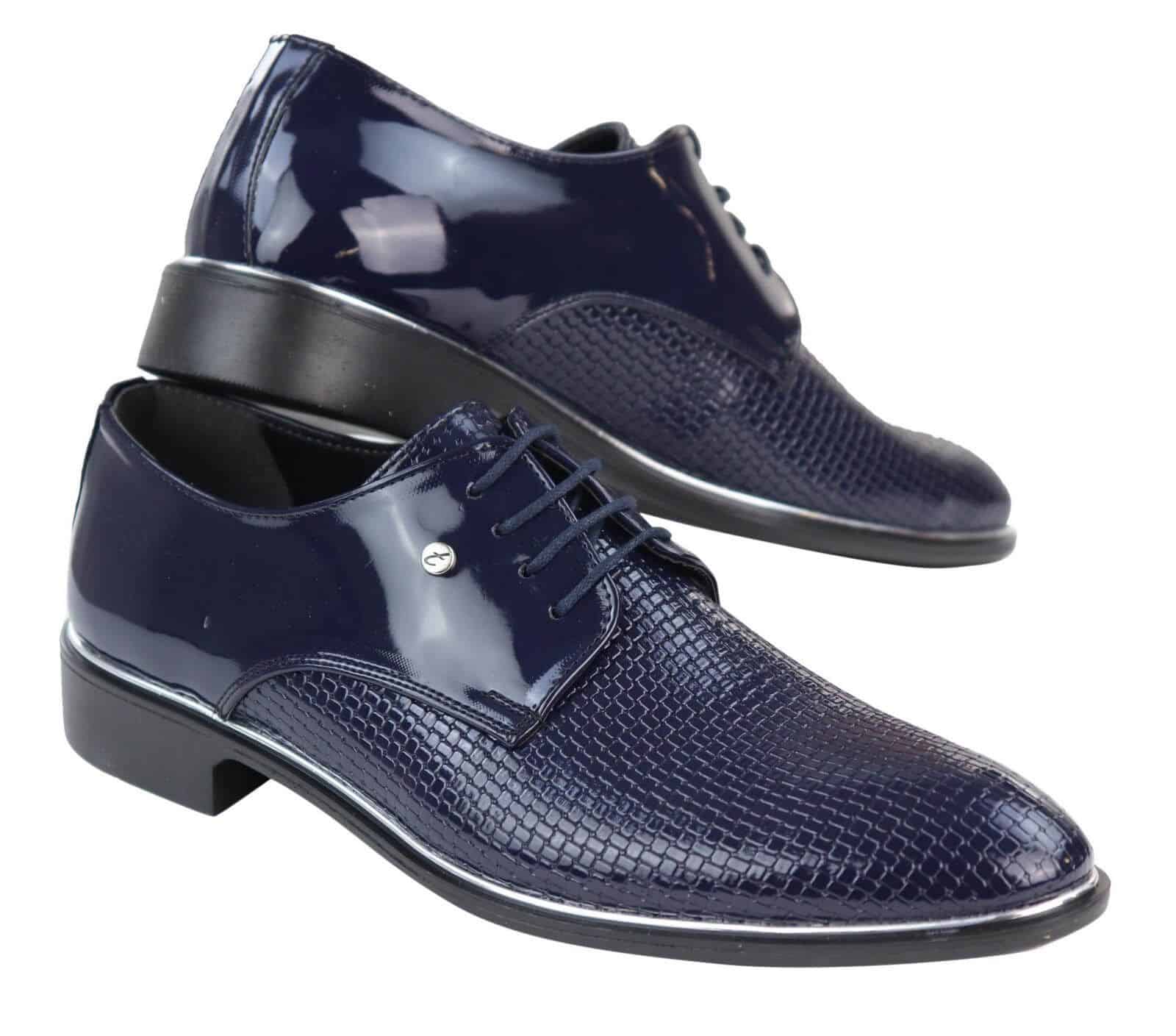 Sapatos masculinos clássicos com cadarço