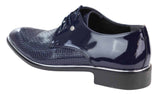 Sapatos masculinos clássicos com cadarço
