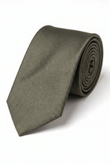 Gravata Slim Masculina Verde Escura