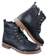 Botas de inverno masculinas com forro de lã