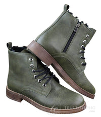 Botas de inverno masculinas com forro de lã