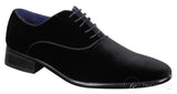 Sapatos sociais masculinos de veludo