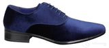 Sapatos sociais masculinos de veludo