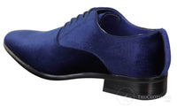 Sapatos sociais masculinos de veludo