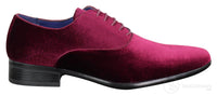Sapatos sociais masculinos de veludo
