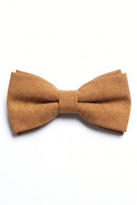 Gravata borboleta dupla dourada masculina