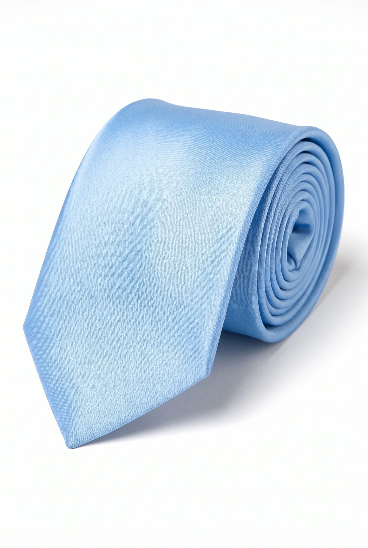 Conjunto de gravata azul claro masculina