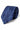 Gravata masculina azul-marinho com estampa paisley
