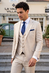 Conjunto de gravata azul marinho masculina