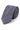 Gravata masculina azul-marinho em tweed de lã mista