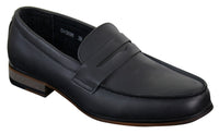 Mocassins masculinos de couro nobuck, estilo vintage retrô clássico.