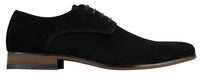 Sapatos masculinos casuais elegantes em camurça nobuck, nas cores azul marinho, marrom e preto.