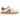 Tênis masculino Off White de couro com listra vermelha