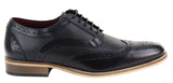 Sapatos Oxford masculinos com estampa moderna