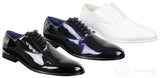 Sapatos sociais masculinos de verniz brilhante