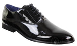 Sapatos sociais masculinos de verniz brilhante