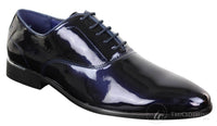 Sapatos sociais masculinos de verniz brilhante