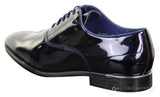 Sapatos sociais masculinos de verniz brilhante