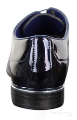 Sapatos sociais masculinos de verniz brilhante