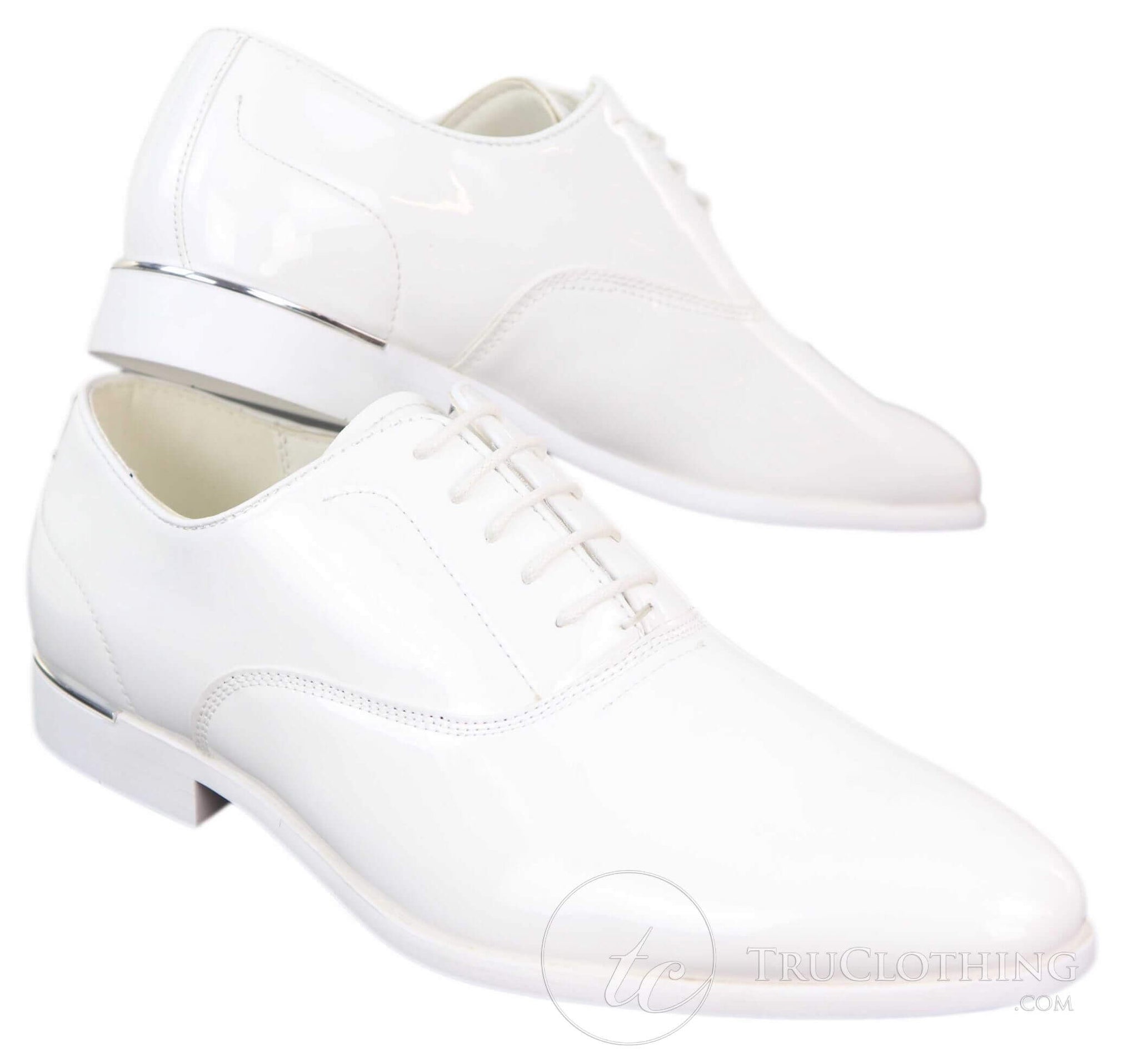 Sapatos sociais masculinos de verniz brilhante