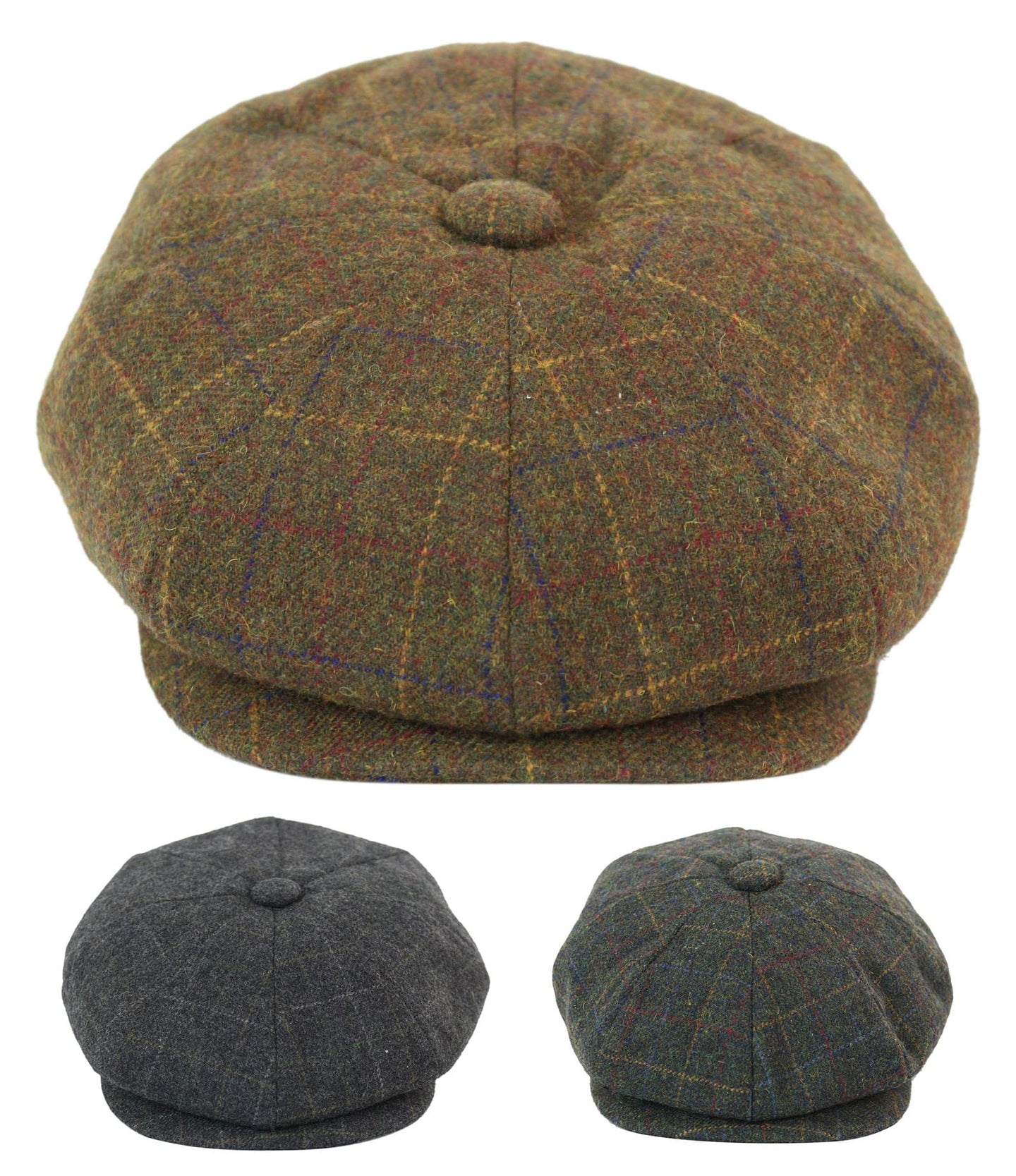 Boné Peaky Blinders de 8 painéis masculino