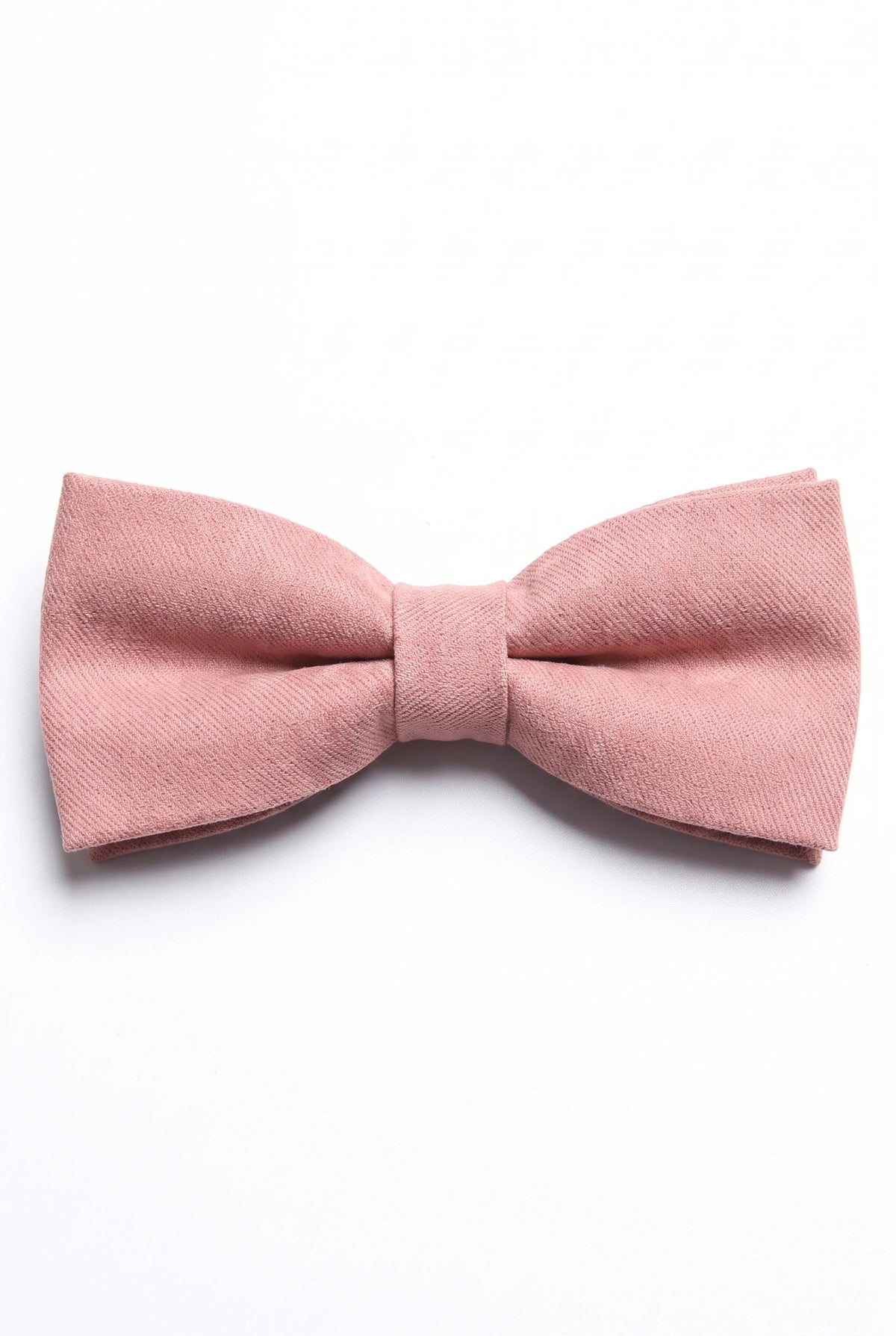 Gravata borboleta dupla rosa masculina