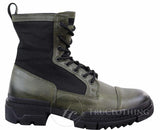 Botas de cano curto masculinas em couro PU