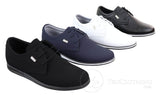 Sapatos masculinos casuais elegantes em couro PU
