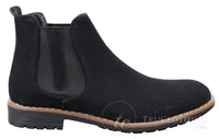 Botas de camurça sintética para homem