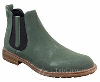 Botas de camurça sintética para homem