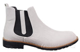Botas de camurça sintética para homem