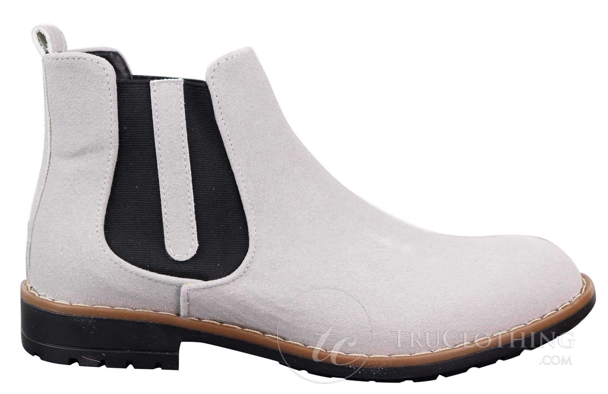 Botas de camurça sintética para homem