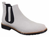 Botas de camurça sintética para homem