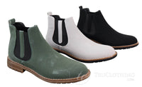 Botas de camurça sintética para homem